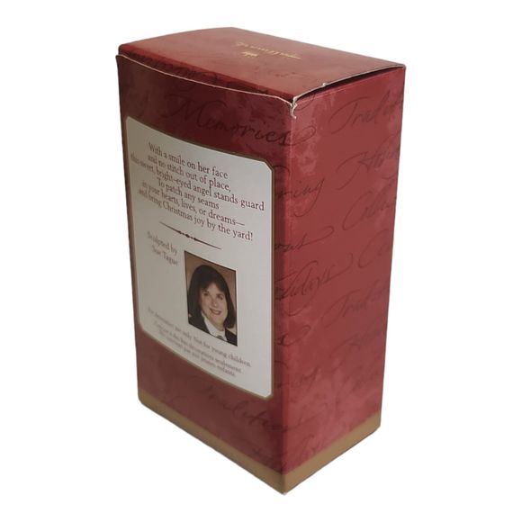 Sew Sweet Angel Hallmark Keepsake Ornament 2001 Sculpted by Sue Tague - Picture 13 of 13